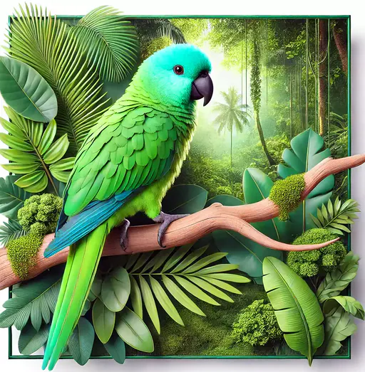 Blue-crowned Pionus