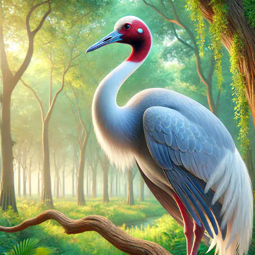 Red-crowned Crane