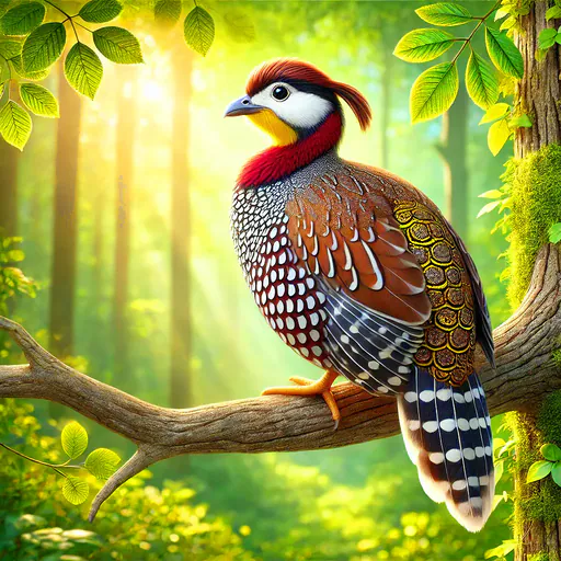 Red-crowned Spurfowl