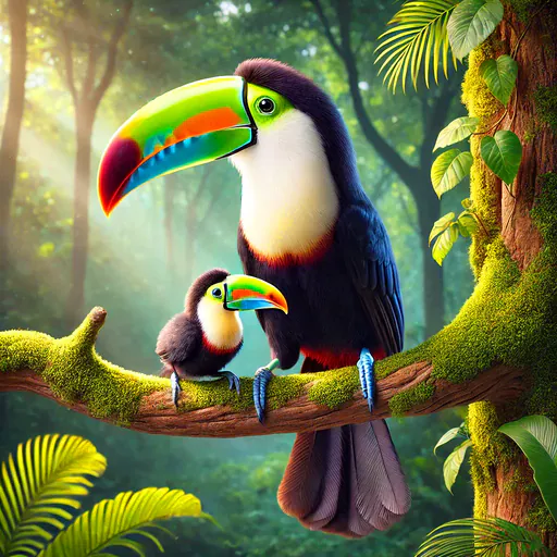 Cock-of-the-rock Toucan