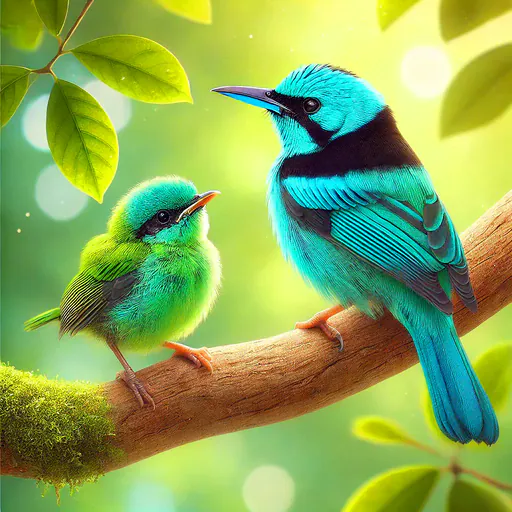 Turquoise Woodpecker