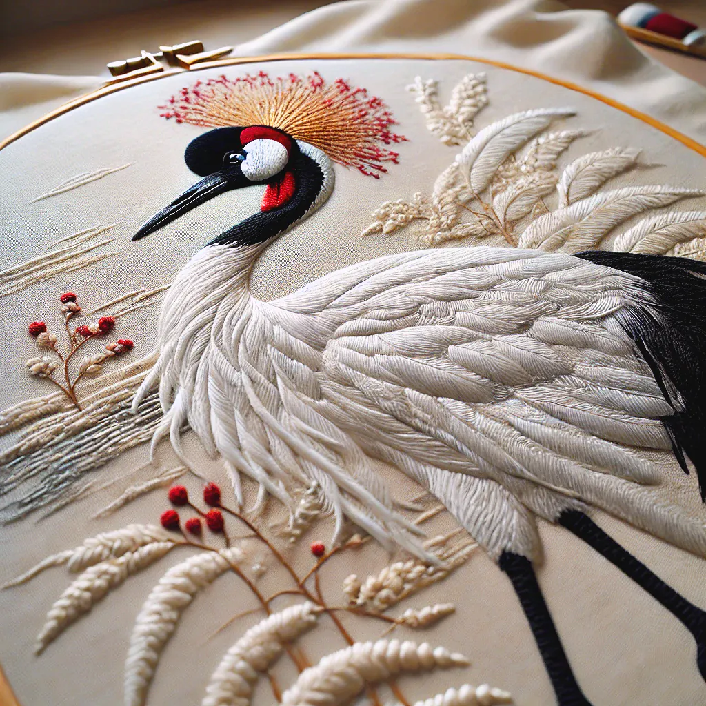 Red-crowned Crane
