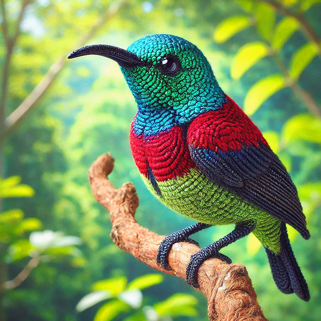 Northern Double-collared Sunbird