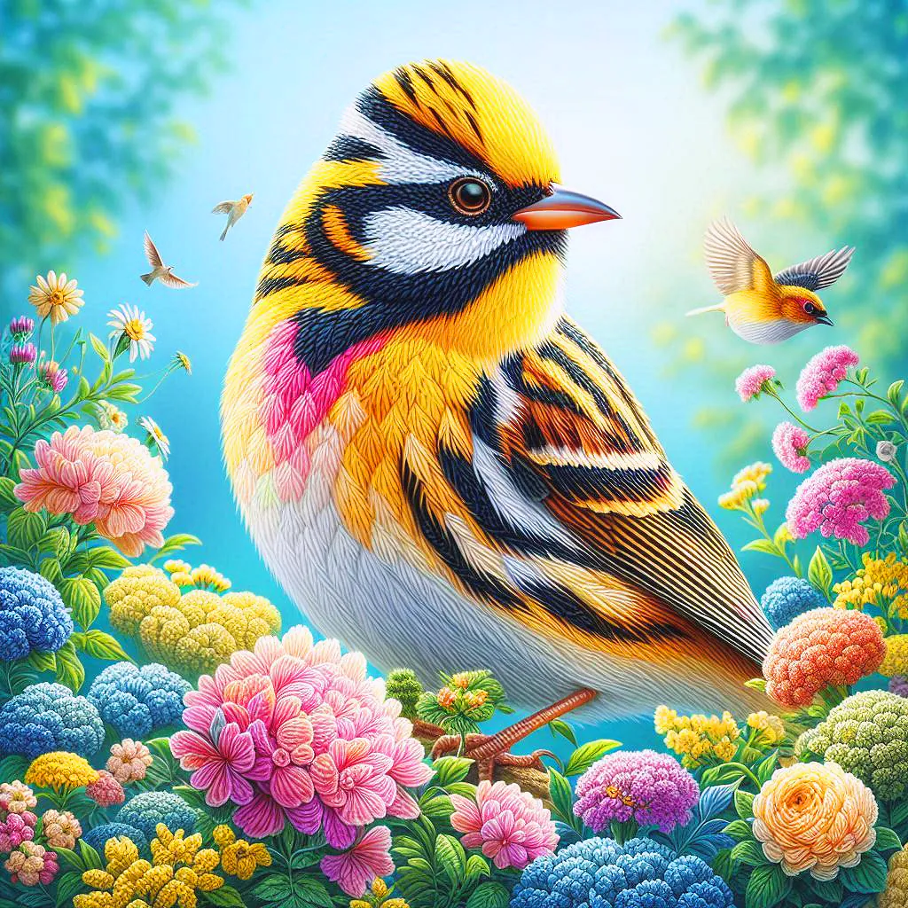 Yellow-crowned Bishop