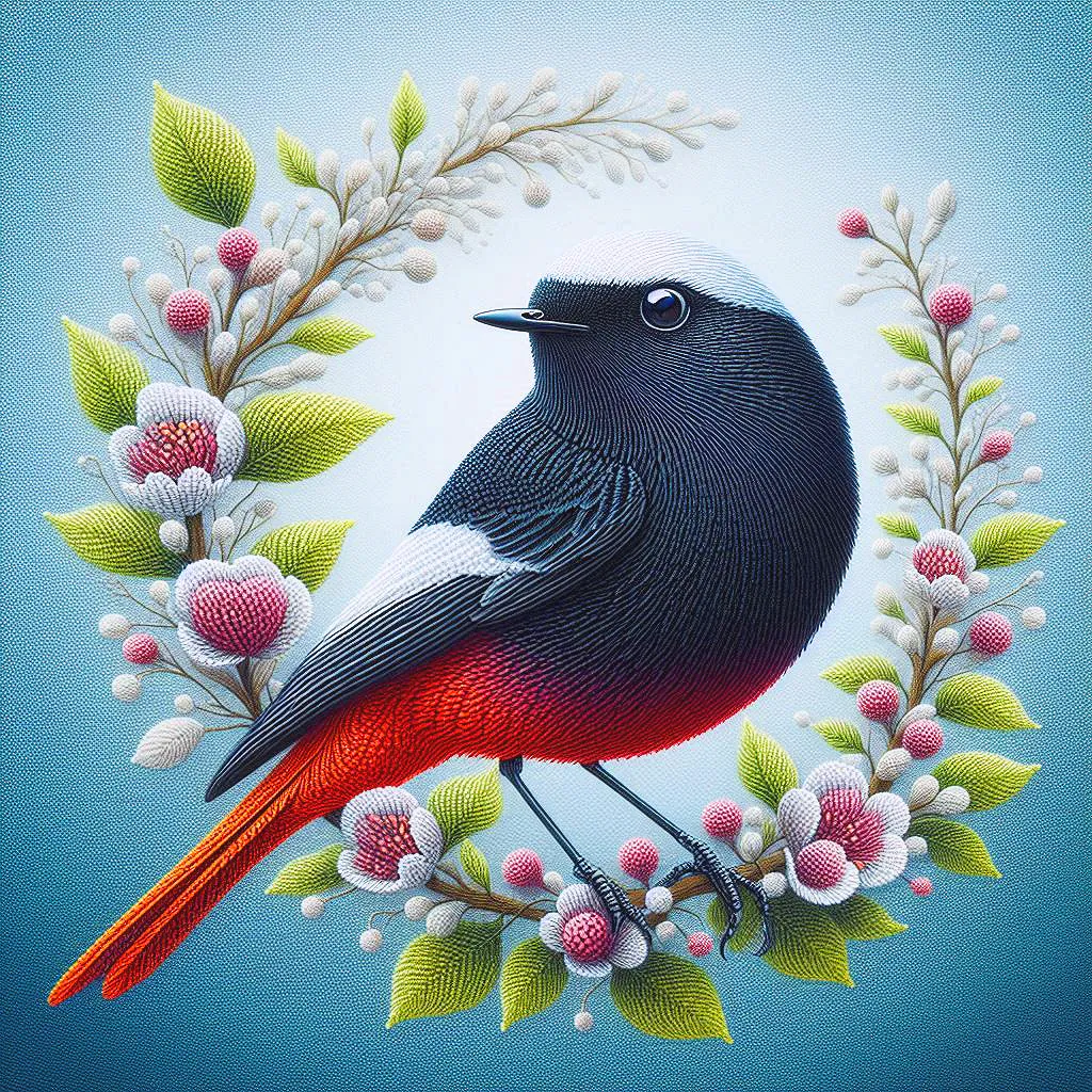 White-headed Redstart