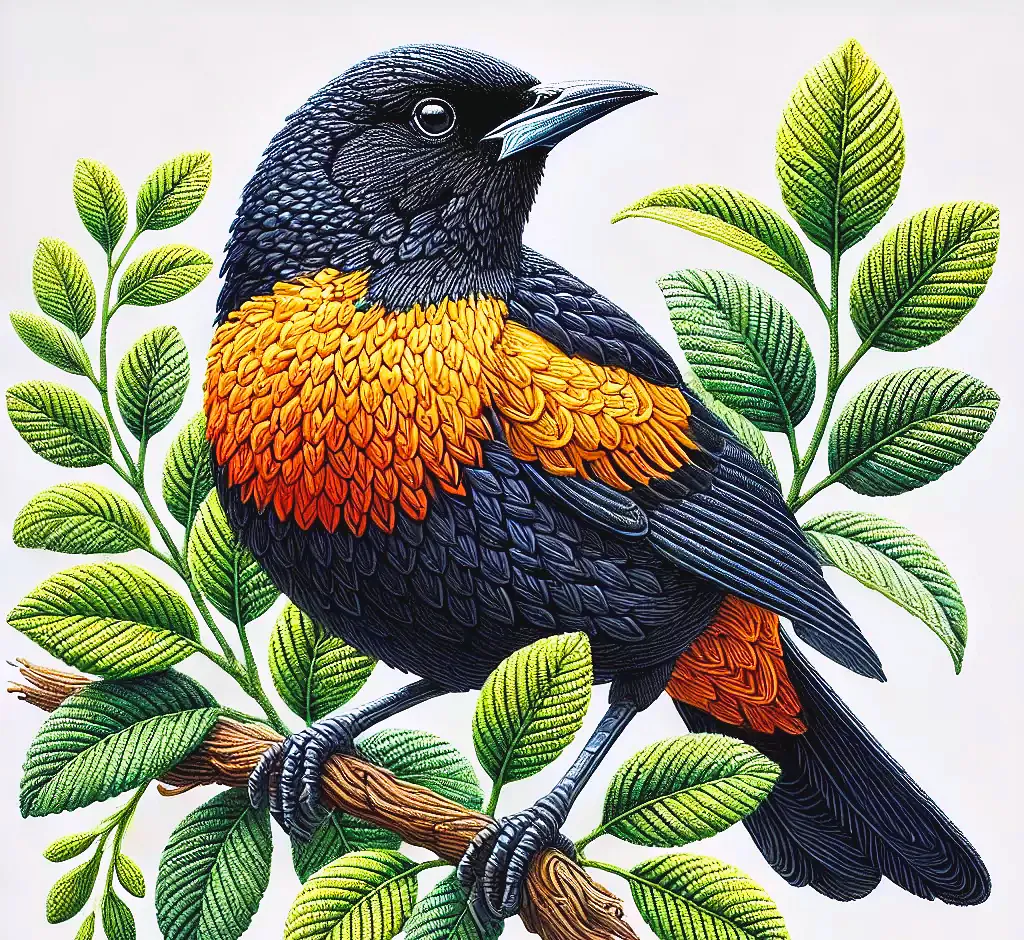 Saffron-cowled Blackbird
