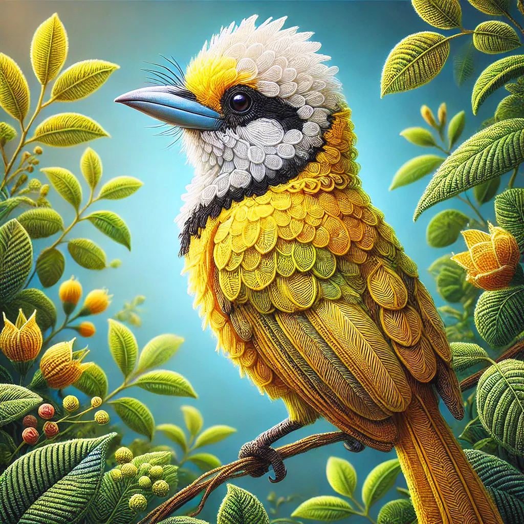 White-collared Barbet