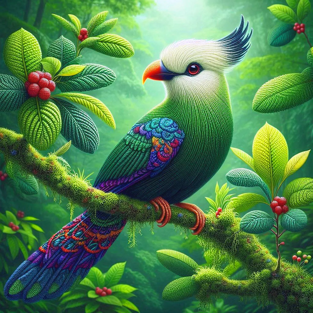 Ruwenzori Turaco