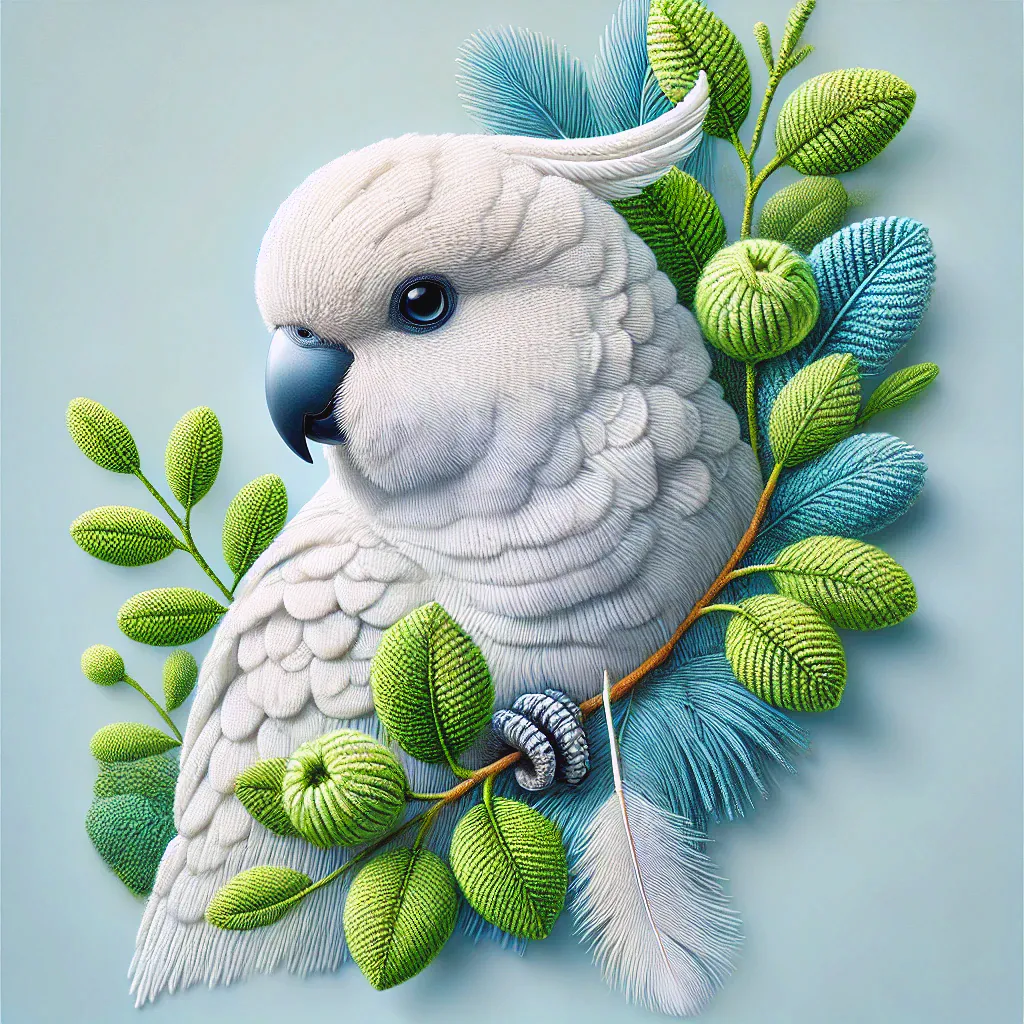 White Australian King Parrot