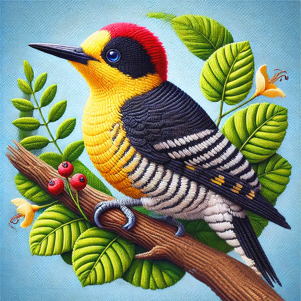 Yellow-fronted Woodpecker