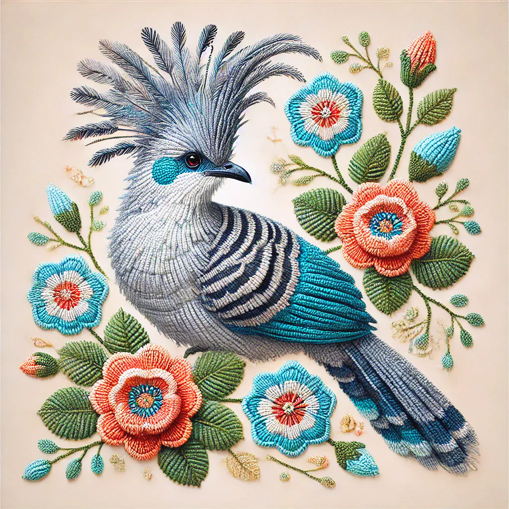 Crested Coua