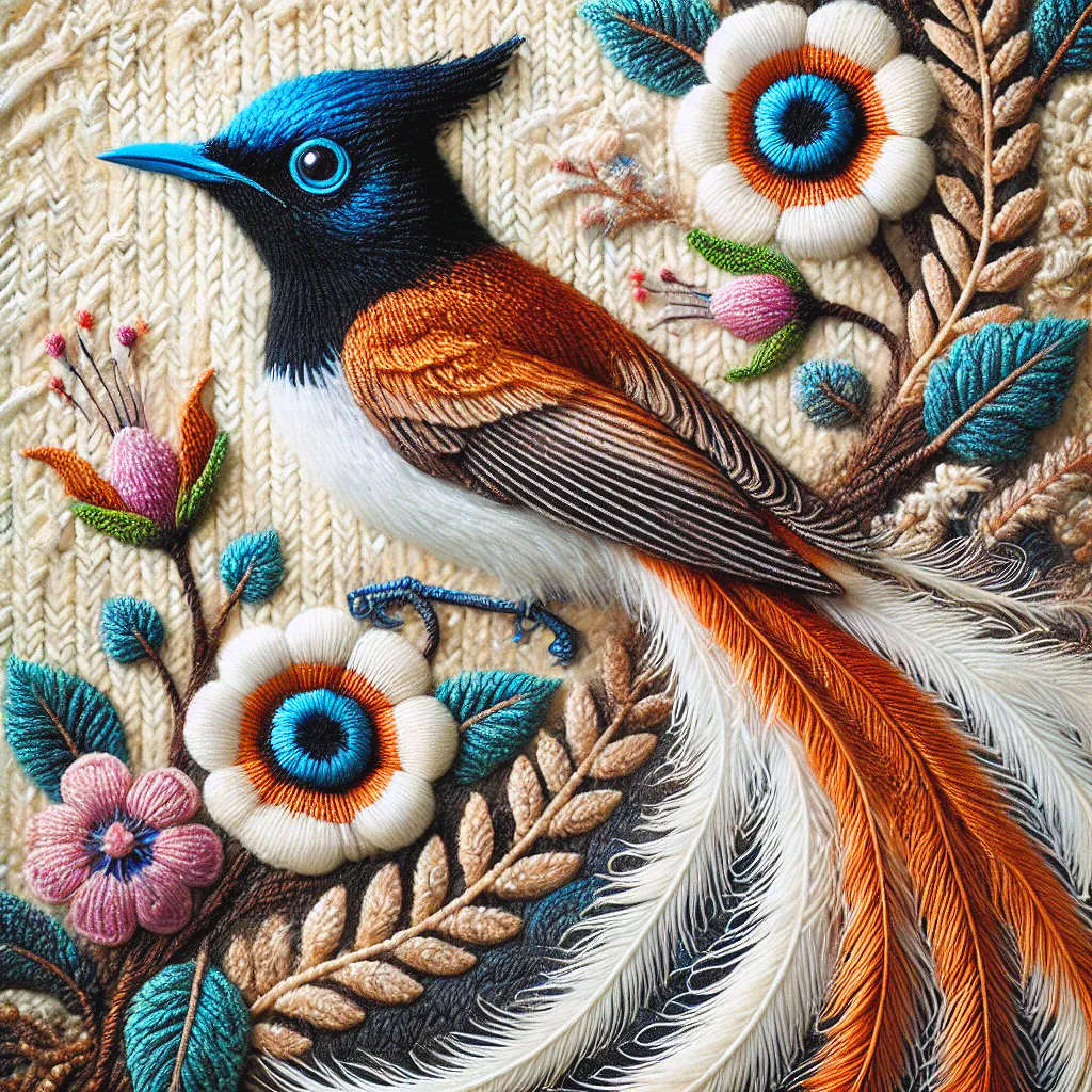 Japanese Paradise Flycatcher