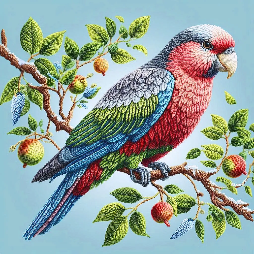 Rose-bellied Parrot