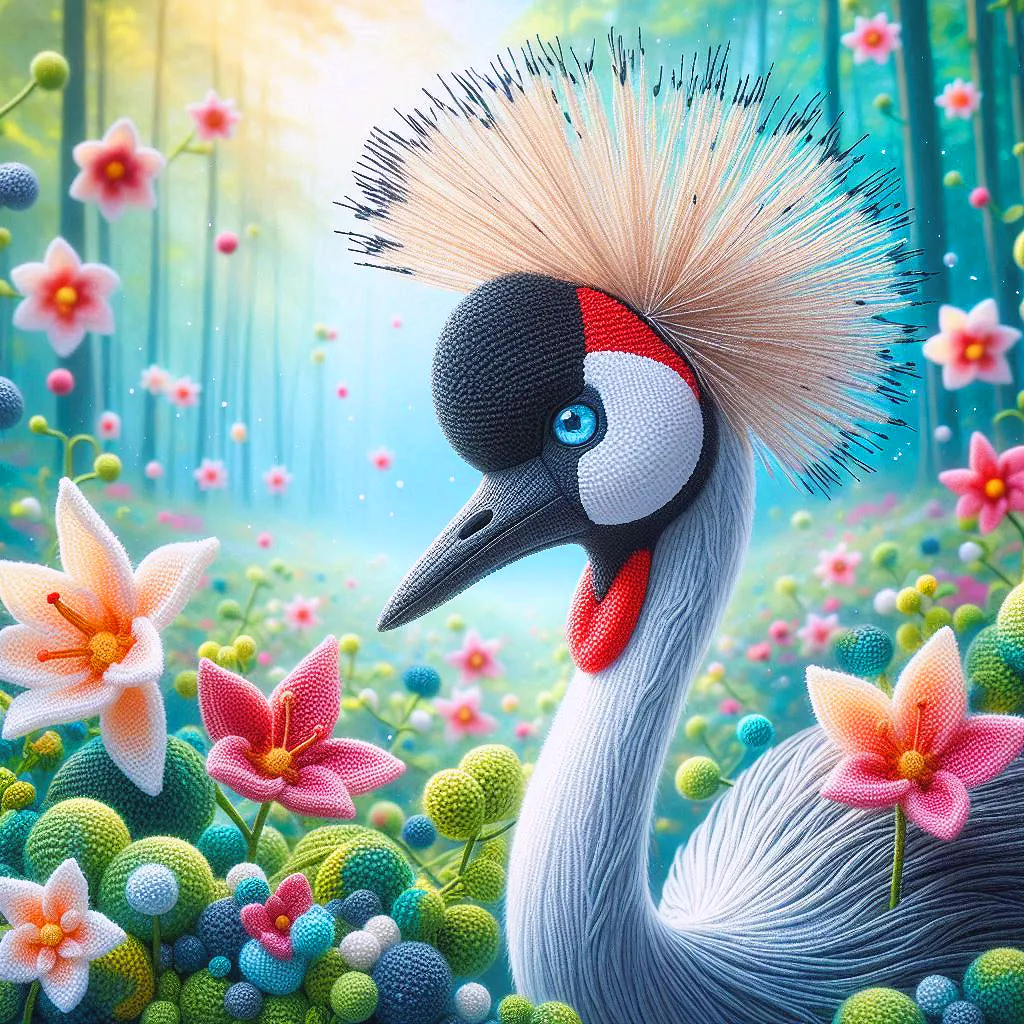 Grey-crowned Crane