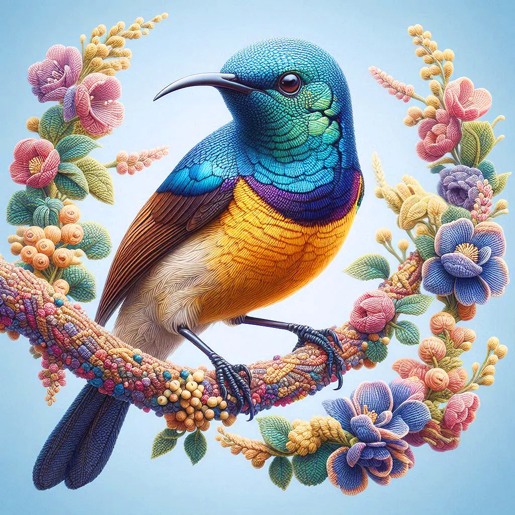 Northern Double-collared Sunbird