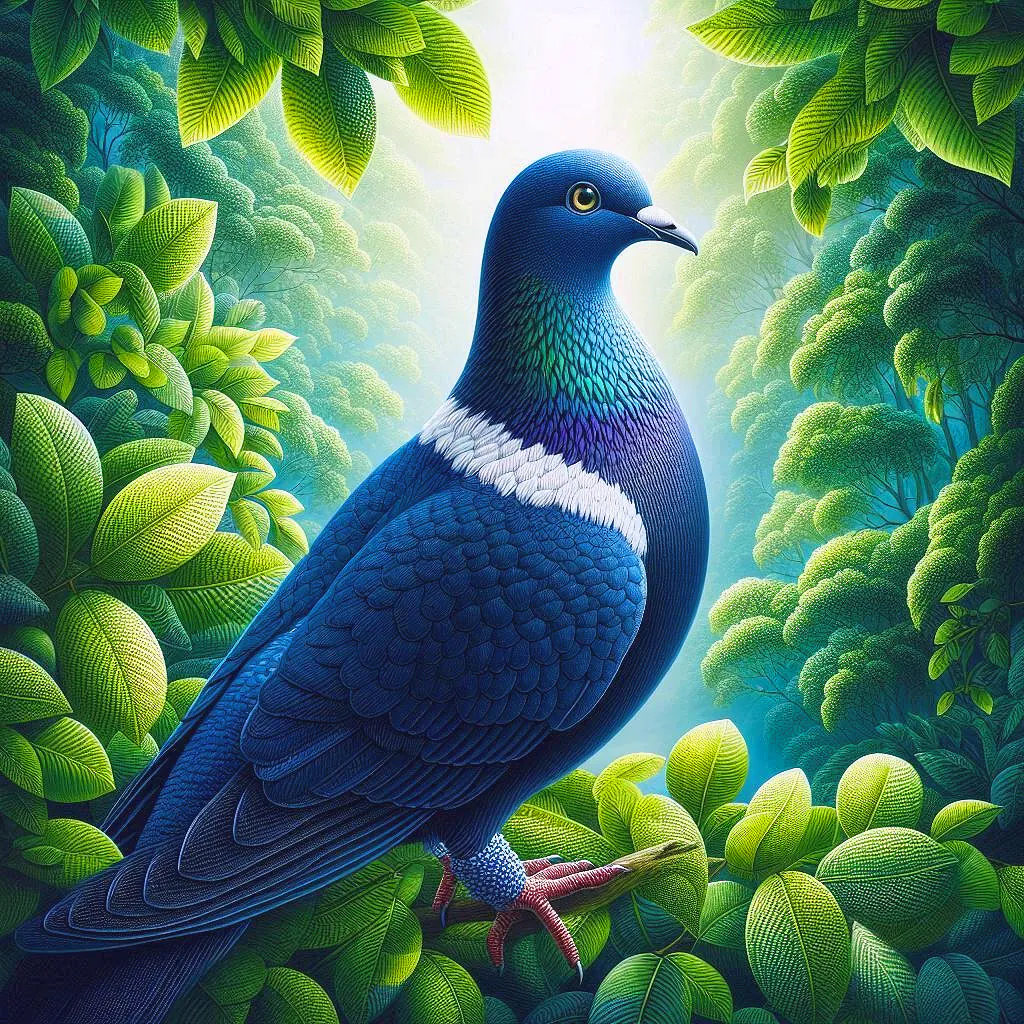 Seychelles Blue Pigeon