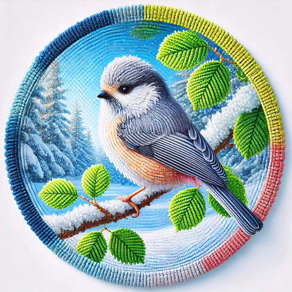 Silver-throated Bushtit