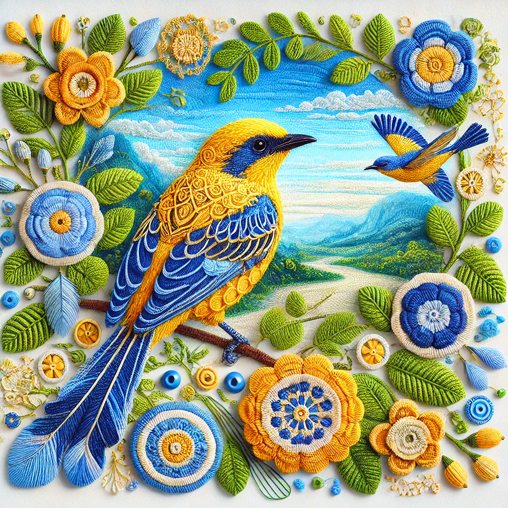 Golden-chevroned Tanager