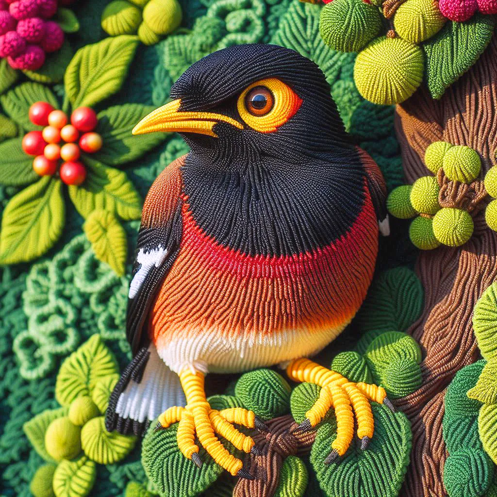 Helmeted Myna