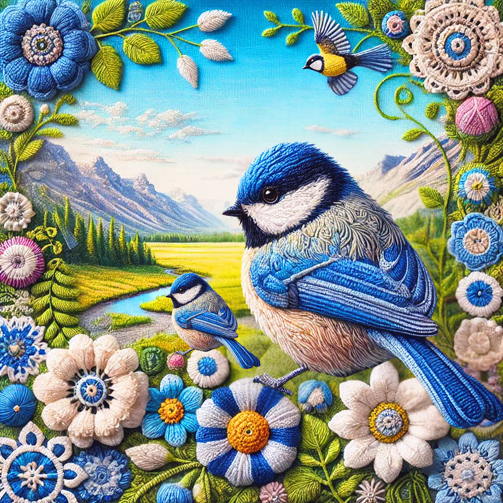 Azure Tit