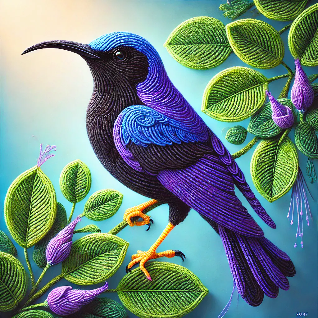 Purple Honeycreeper
