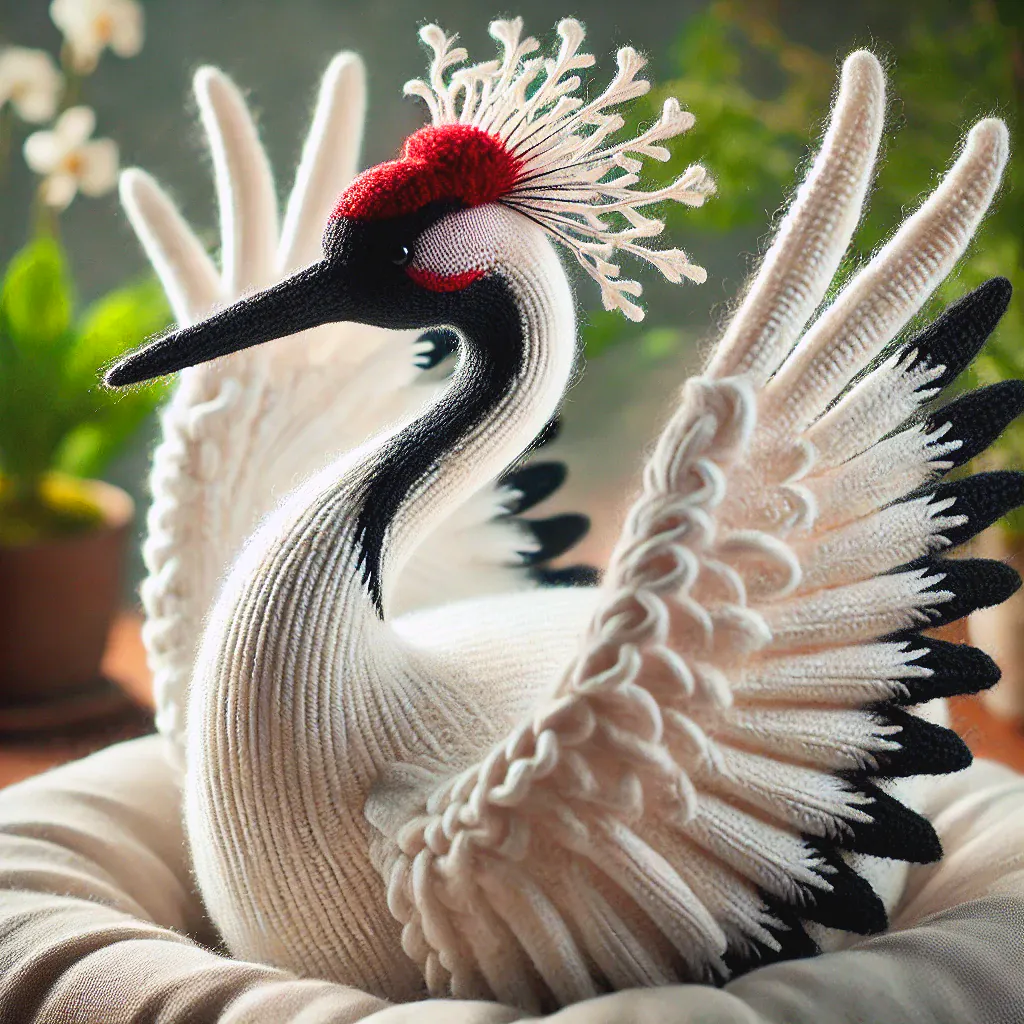 Red-crowned Crane