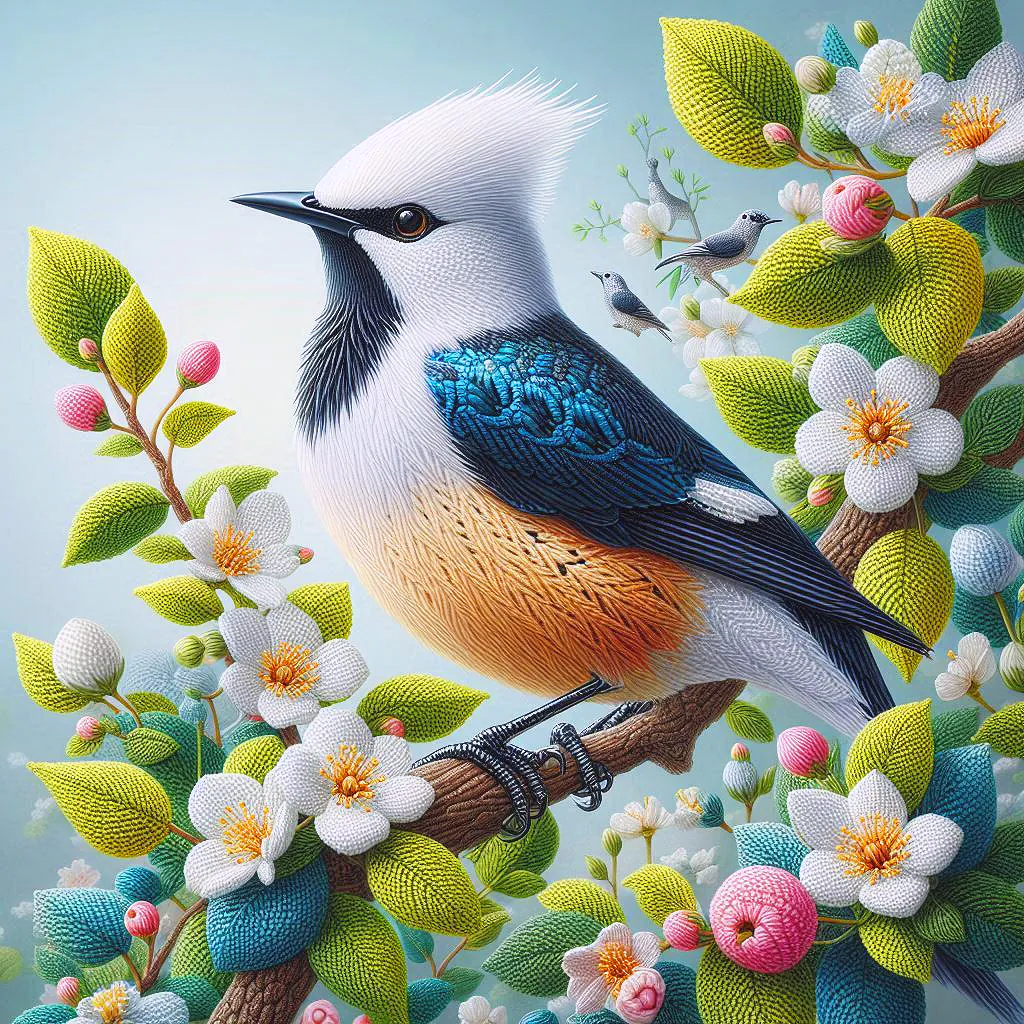 White-crowned Starling