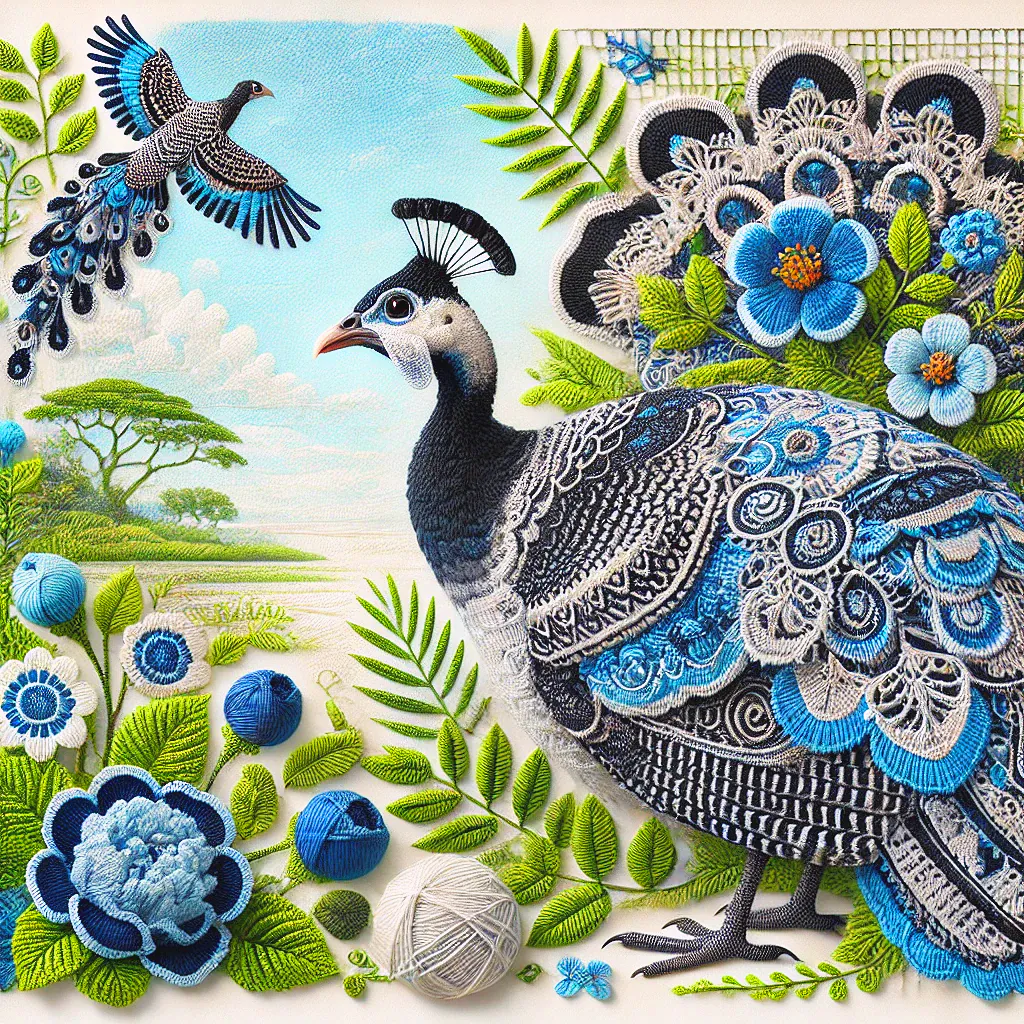 Vulturine Guineafowl