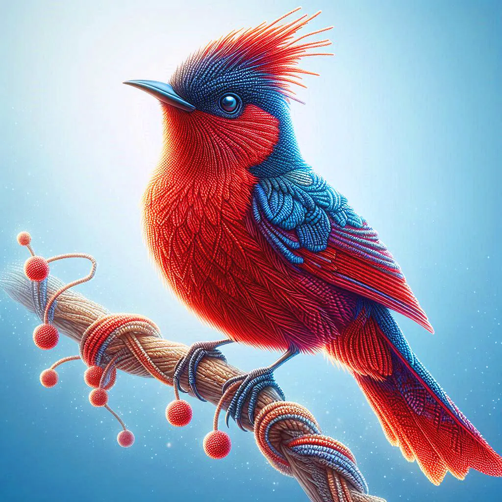 Crested Satinbird