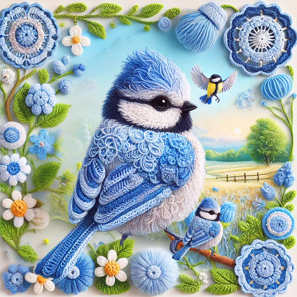 Azure Tit