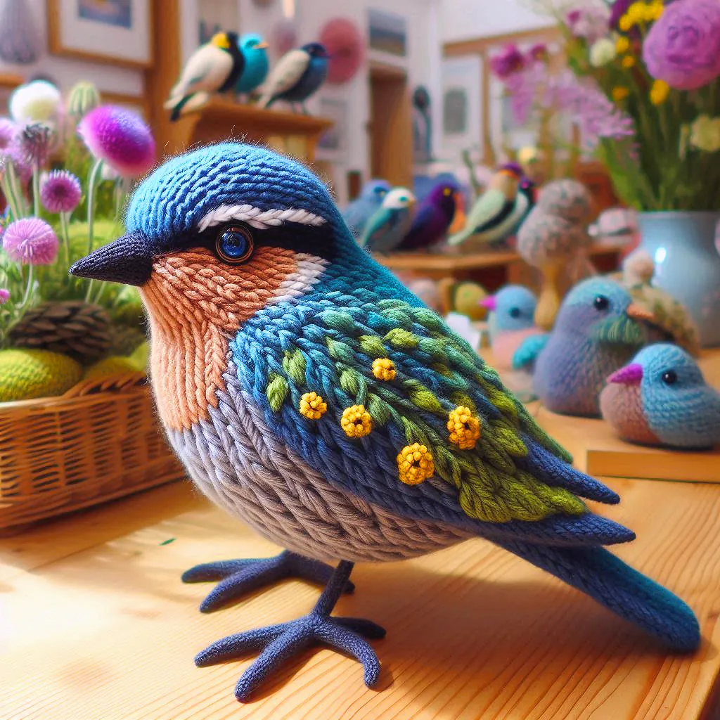 Blue Bird of Paradise