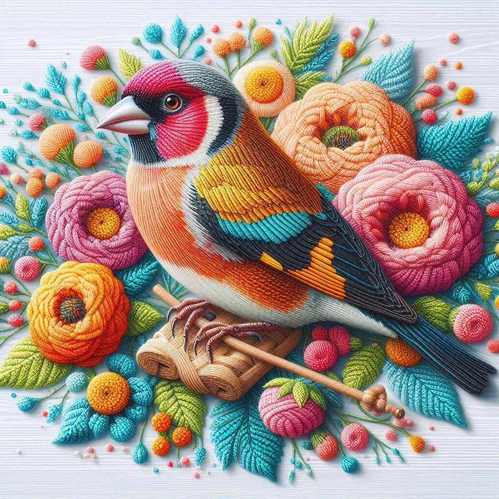 Common Goldfinch (Carduelis Carduelis)