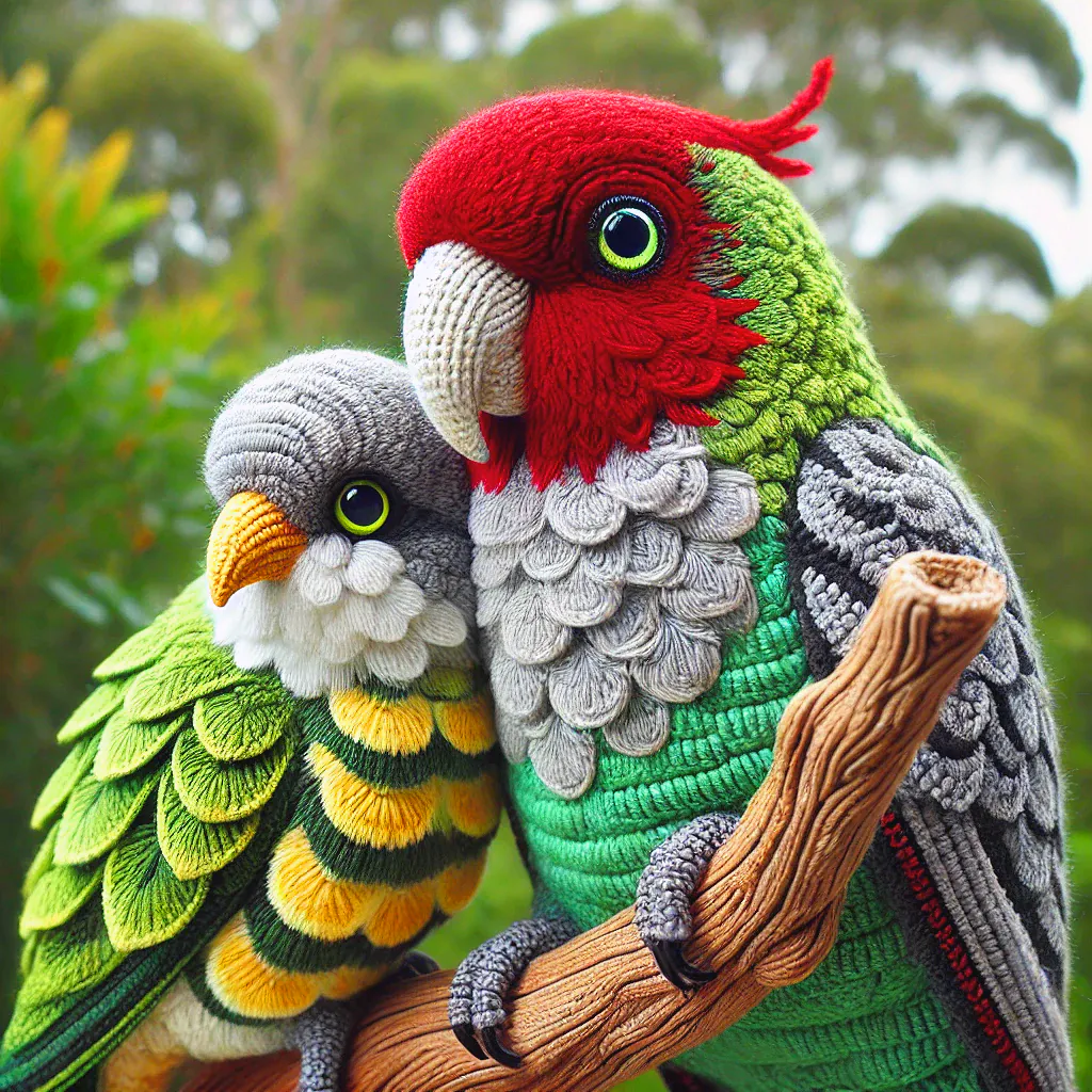 Red-capped Parrot