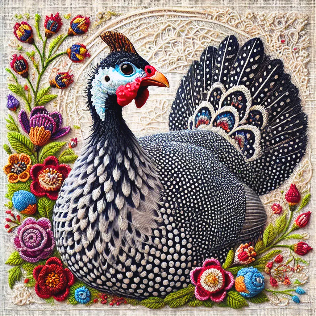 Helmeted Guinea Fowl