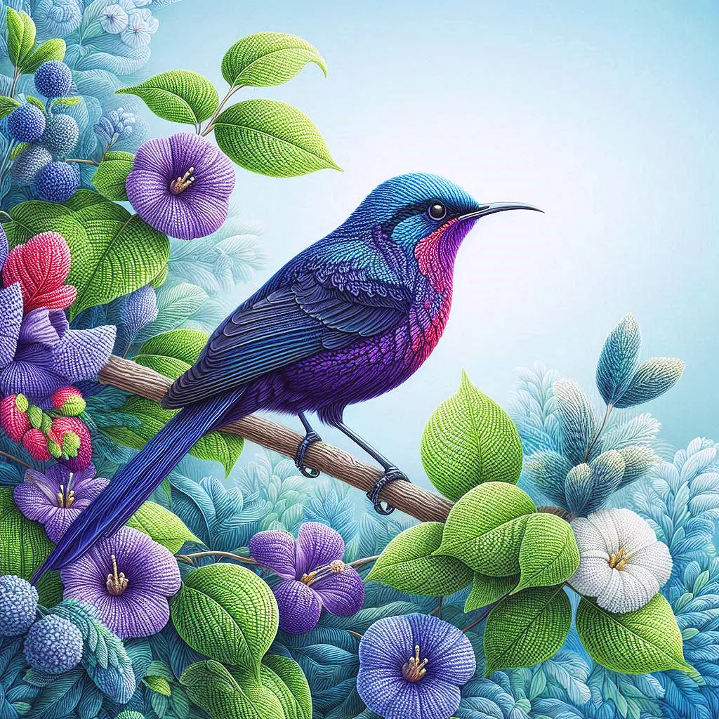 Purple Honeycreeper