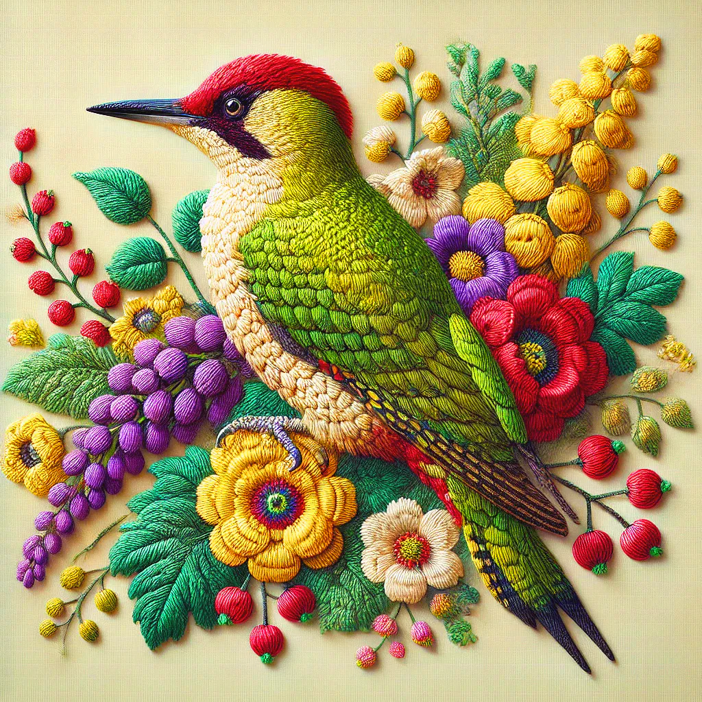 Iberian Green Woodpecker