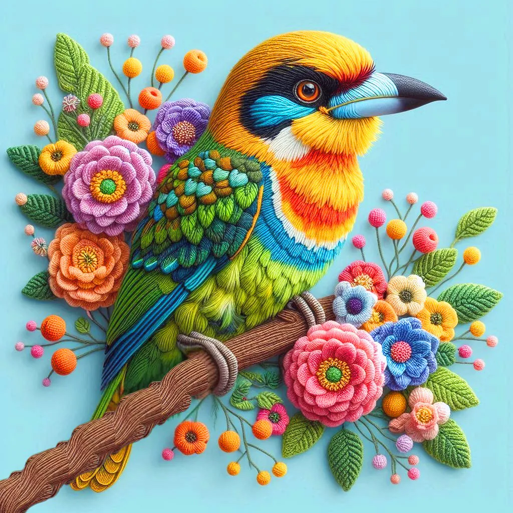 Lemon-throated Barbet