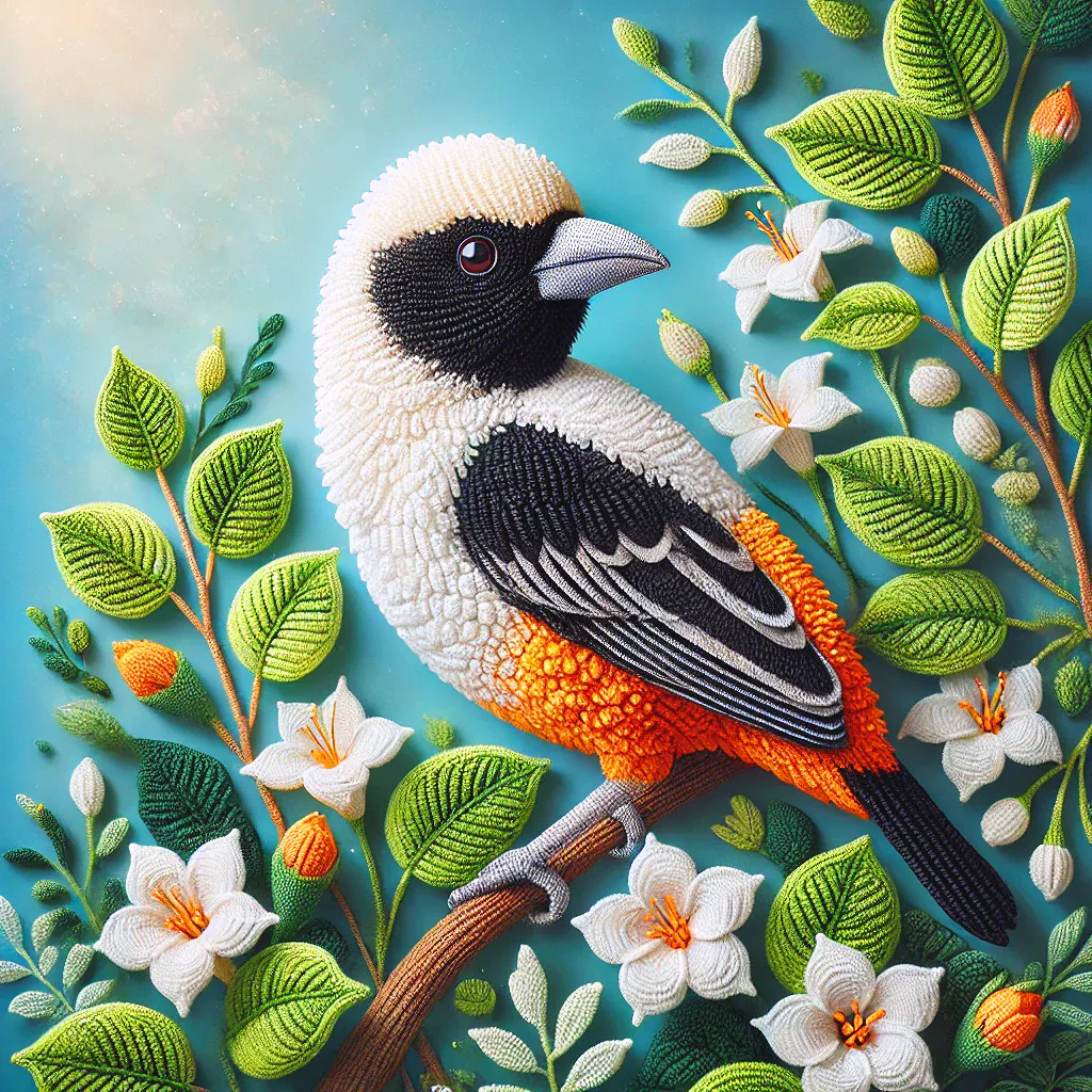 White-headed Buffalo Weaver