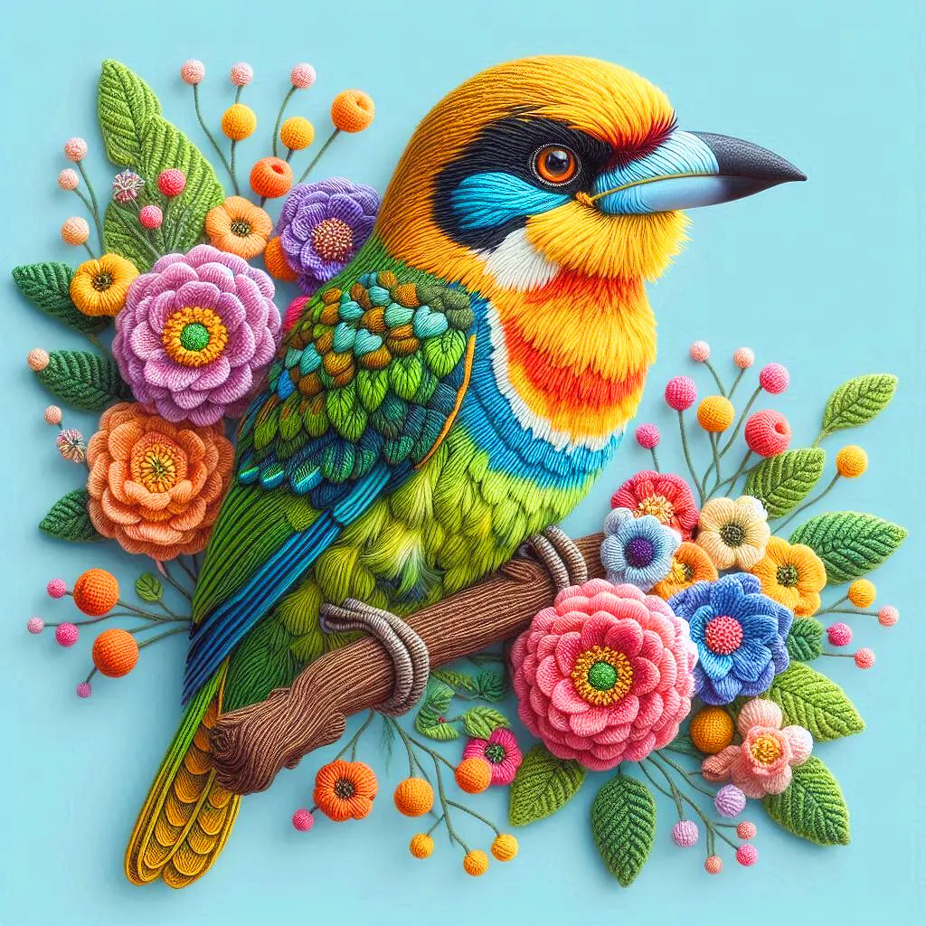 Lemon-throated Barbet