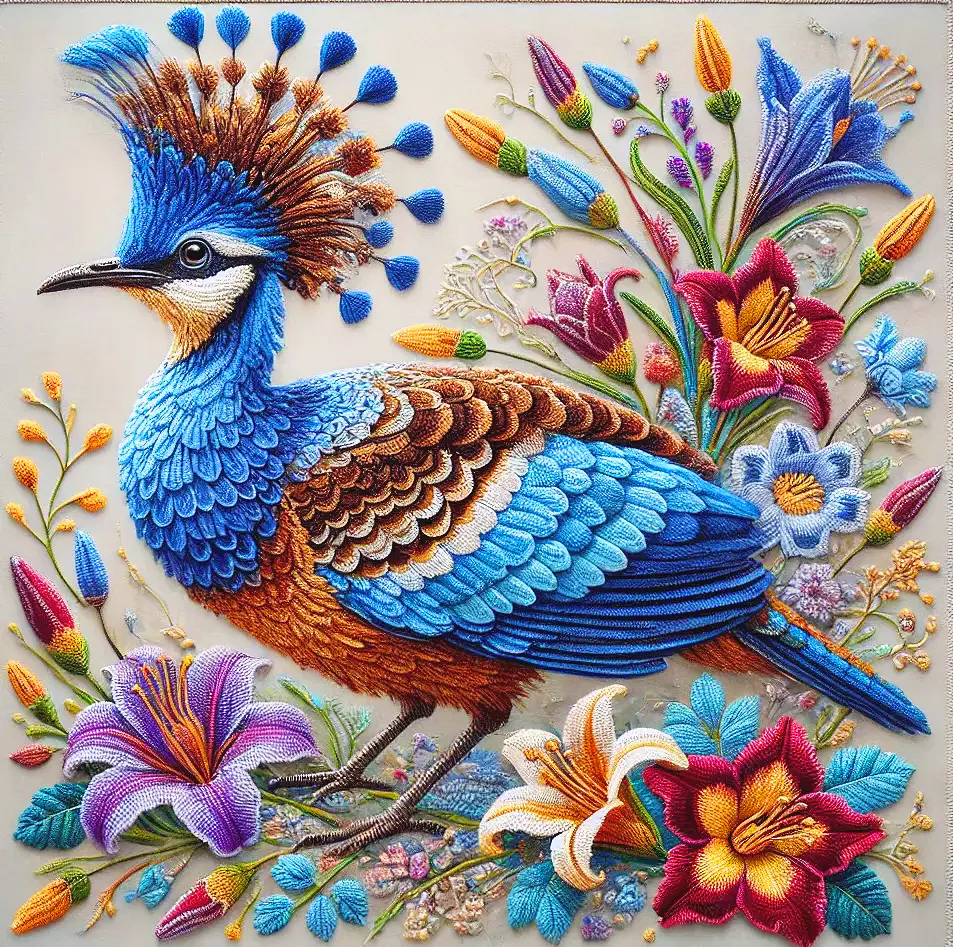 Blue Korhaan