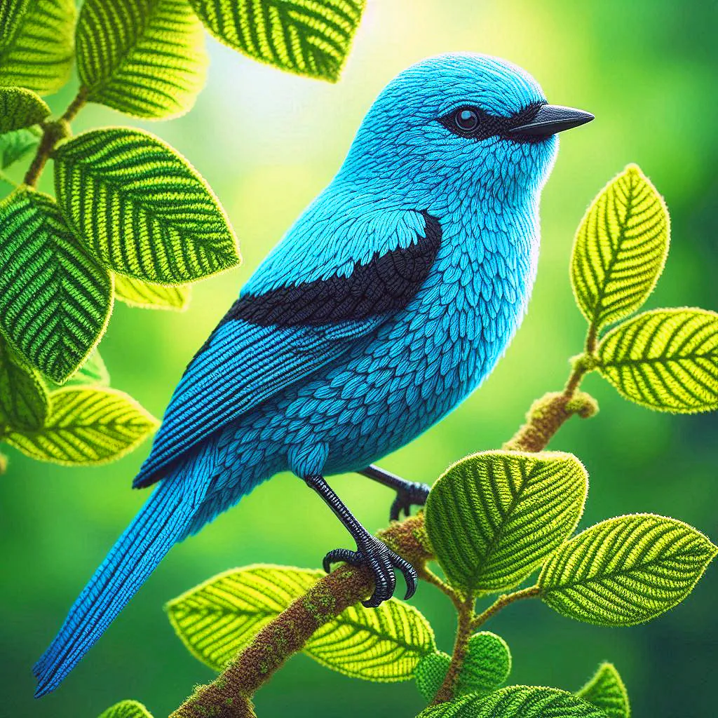 Black-legged Dacnis