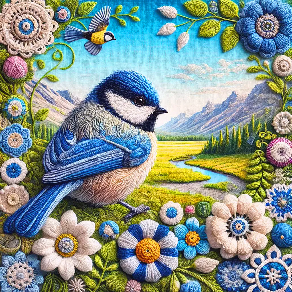 Azure Tit