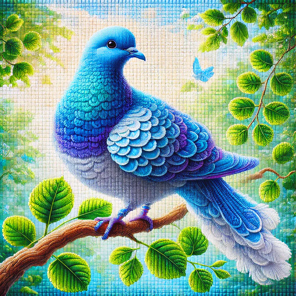 Seychelles Blue Pigeon