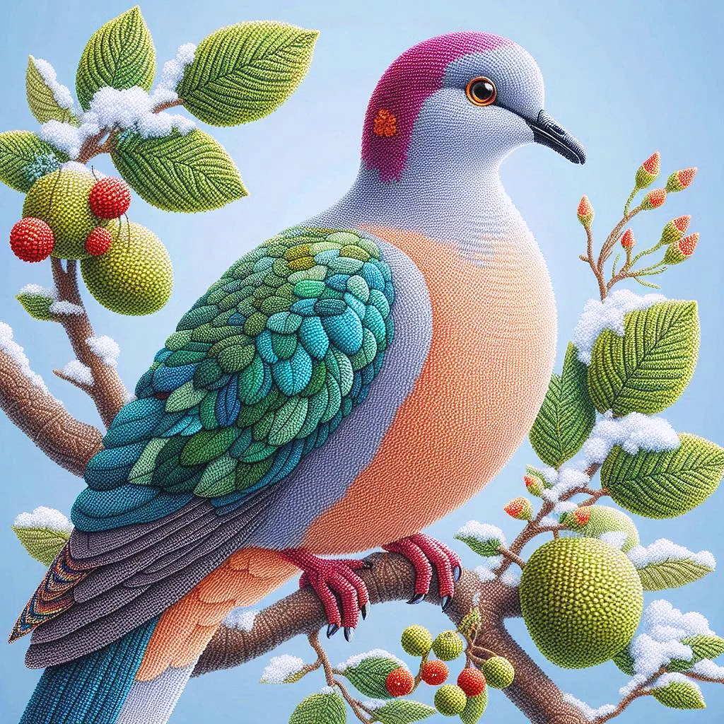 Rose-crowned Fruit-dove