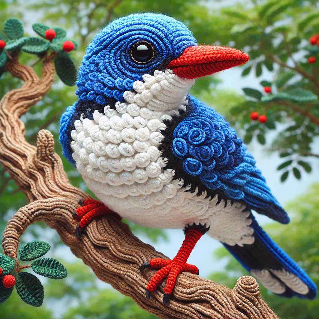 Red-billed Blue Bird