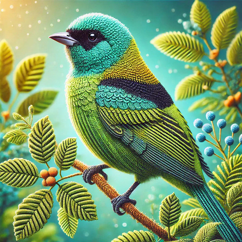 Well-named Tanager
