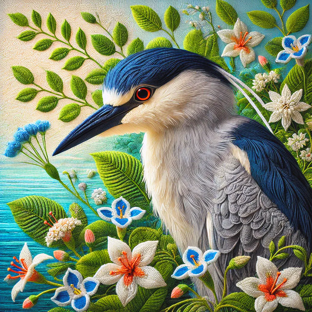 White-eared Night Heron
