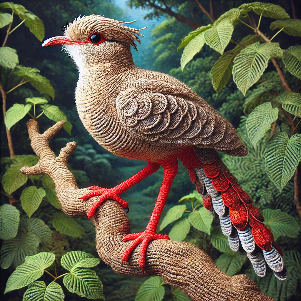 Red-legged Seriema