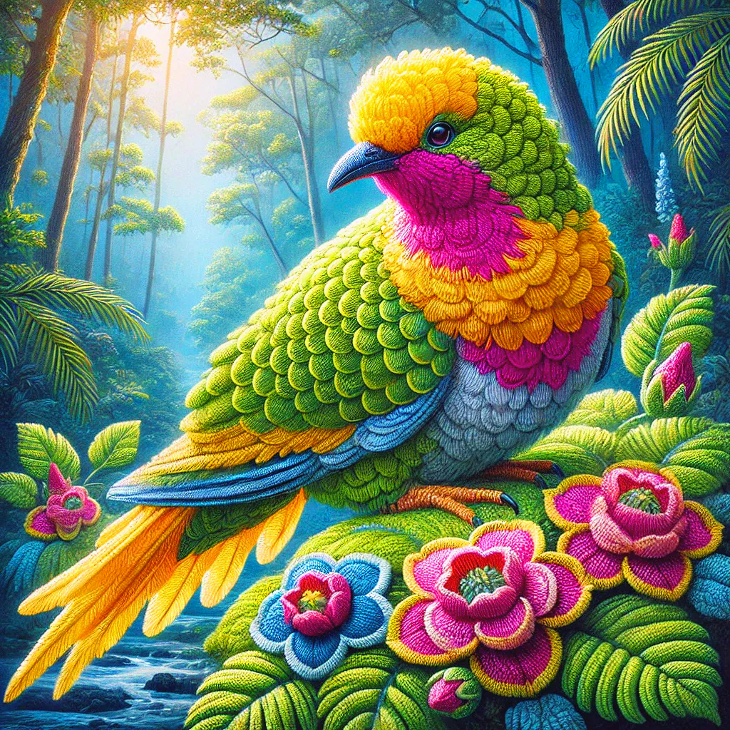 Yellow-bibbed Fruit-Dove