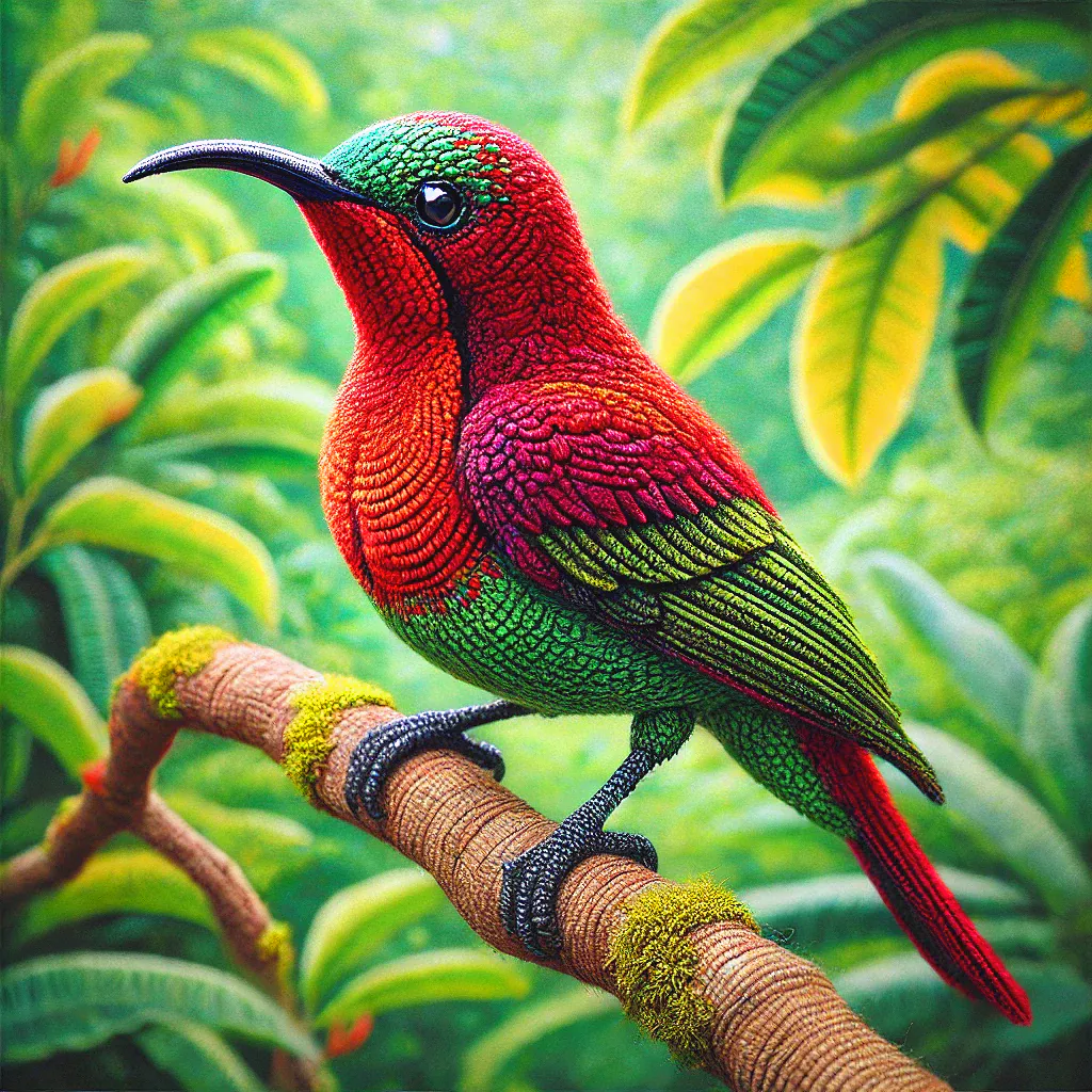 Crimson Sunbird